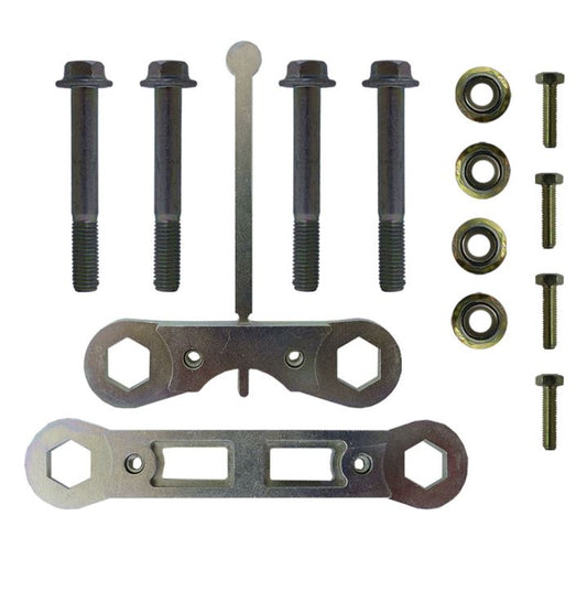 Can Am Maverick X3 - 72" HD Front Nut Retainer/Bolt Conversion Kit (2022+ Factory Winch Models Excluded)