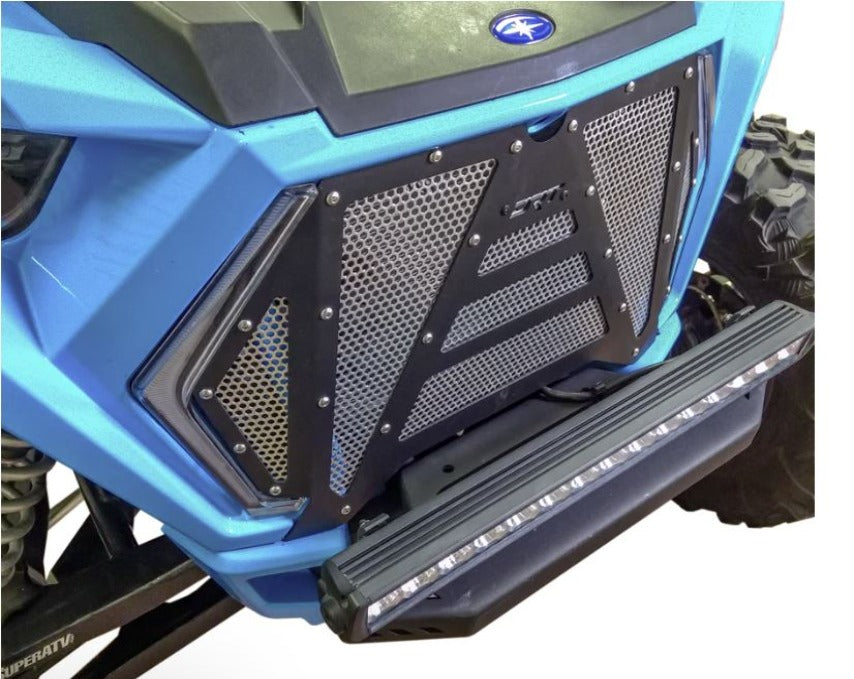 DRT RZR XP 1000 2019+ Turbo, 2018+ Turbo S Aluminum Grill