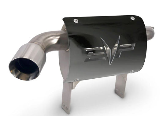 Can-Am Maverick X3 Magnum Side Exit Exhaust With Heat Shield (Delete Rear Valence)