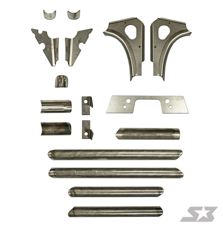 Can Am Maverick X3 - 72" Weld-In Chassis Gusset Kit