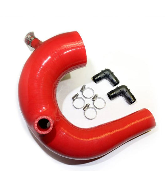 Polaris RZR Turbo R & Pro XP V-Flow Red Silicone Intake Tube (Airbox to Turbo)