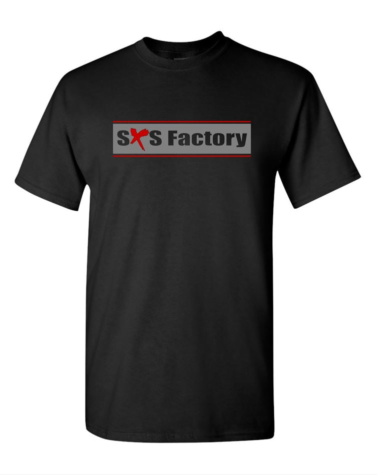 SXS Factory Gray Logo T Shirt