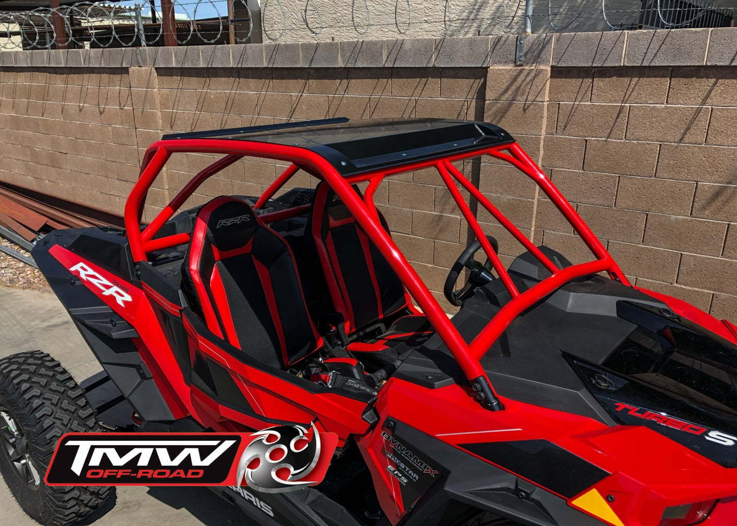 TMW Sand Slayer speed style 2 Seat Cage (fits 2019 Turbo S and 2019 RZR models)